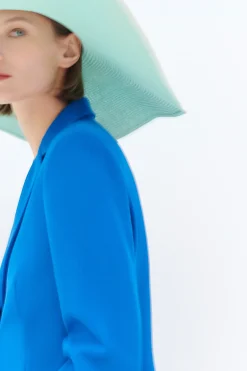 Blazer Antea B Bleu Electrique Femme*CAROLL Hot