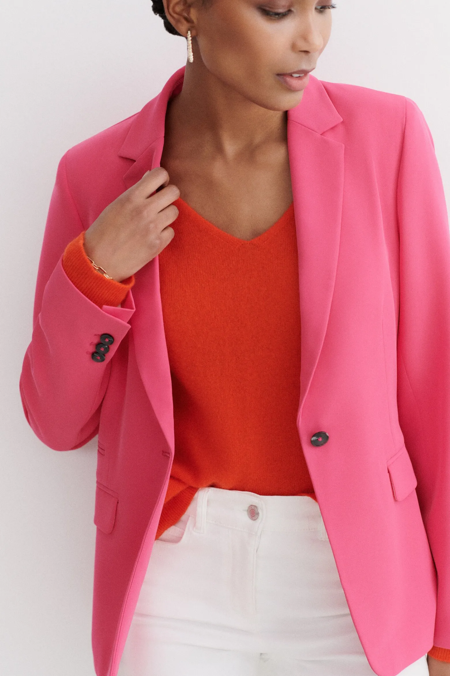 Blazer Antea B Rose Fushia Femme*CAROLL New