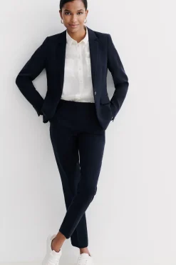 Blazer Antea Bleu Marine Femme*CAROLL Store