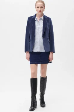 Blazer Aurora Bleu Marine Femme*CAROLL Sale