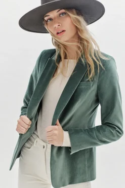 Blazer Aurora Vert Clair Femme*CAROLL Best Sale