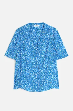Blouse Carla1 Bleu Marine Femme*CAROLL Cheap