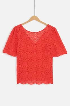 Blouse New Liam Rouge Femme*CAROLL Sale