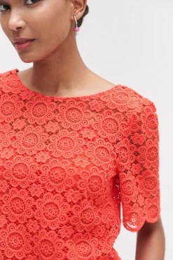 Blouse New Liam Rouge Femme*CAROLL Sale