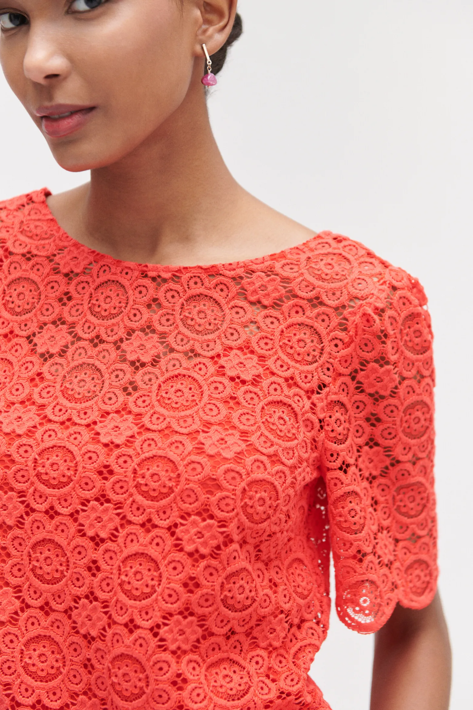 Blouse New Liam Rouge Femme*CAROLL Sale