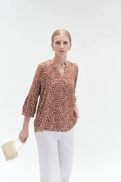 Blouse Samson A Motif Femme*CAROLL Sale