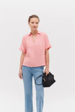 Blouse Sonia 100% Lin Femme*CAROLL Best