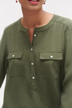 Blouse Texas A Col Tunisien Femme*CAROLL Best
