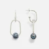 Boucles D'Oreilles Rosie Box Gris Argent Femme*CAROLL Hot