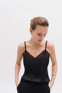 Caraco Clea Noir Femme*CAROLL Hot