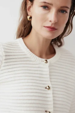 Cardigan Cecilia A Boutons Dores Femme*CAROLL Discount
