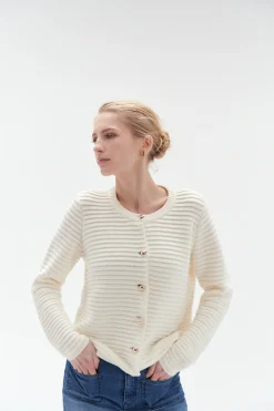 Cardigan Cecilia A Boutons Dores Femme*CAROLL Discount