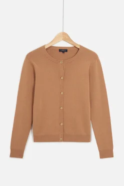 Cardigan Harold Camel Femme*CAROLL New