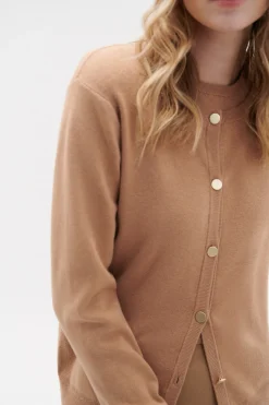 Cardigan Harold Camel Femme*CAROLL New