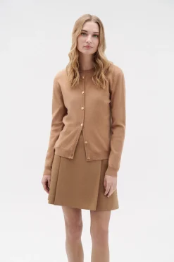 Cardigan Harold Camel Femme*CAROLL New