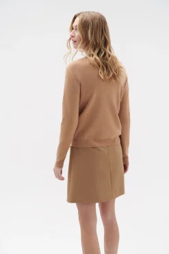 Cardigan Harold Camel Femme*CAROLL New