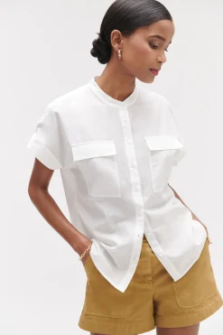 Chemise Allan Ivoire Femme*CAROLL Flash Sale