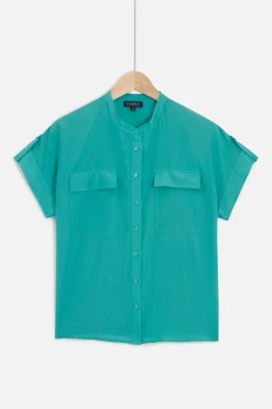 Chemise Allan Vert Emeraude Femme*CAROLL Best