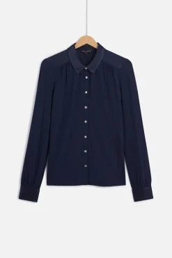 Chemise Bi-Matiere Hector Femme*CAROLL Outlet