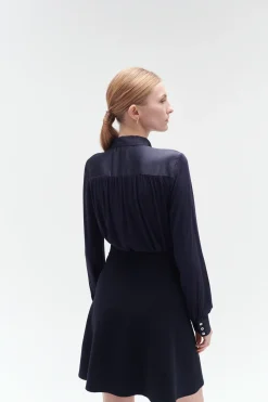 Chemise Bi-Matiere Hector Femme*CAROLL Outlet