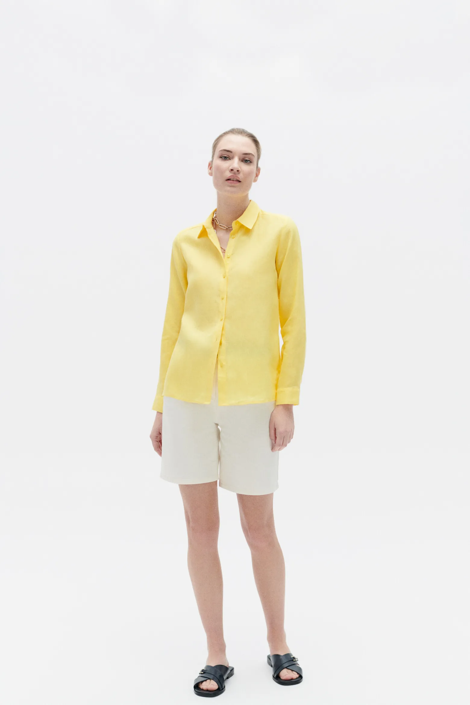 Chemise Brenda 100% Lin Femme*CAROLL Fashion