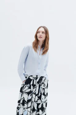 Chemise Cabin Bleu Ciel Femme*CAROLL Outlet