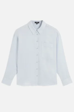 Chemise Cabin Bleu Ciel Femme*CAROLL Outlet