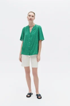 Chemise Carla3 Vert Menthe Femme*CAROLL Store
