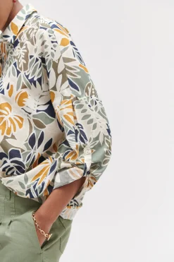 Chemise Claude Imprime Tropical Femme*CAROLL Outlet