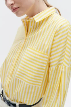 Chemise Claudine Jaune Femme*CAROLL Store