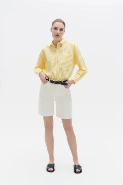 Chemise Claudine Jaune Femme*CAROLL Store