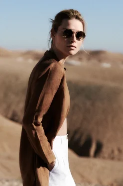 Chemise Clementine 100% Lin Femme*CAROLL Outlet