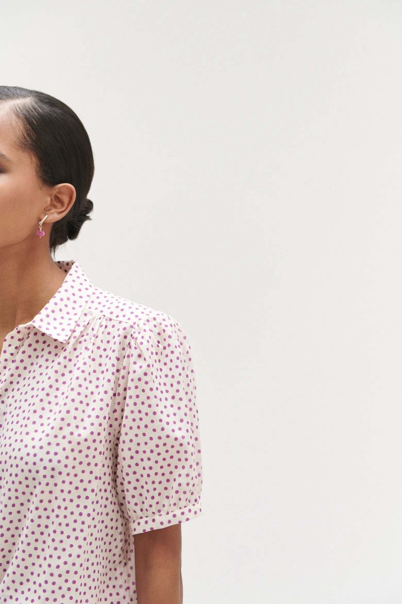 Chemise Cornelie A Pois Femme*CAROLL Online