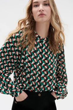 Chemise Roskana Col Mao Femme*CAROLL New