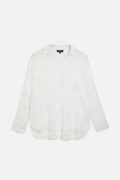 Chemise Sandy Oversize 100% Lin Femme*CAROLL Clearance