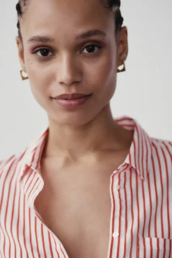 Chemise Tania Orange Femme*CAROLL Fashion