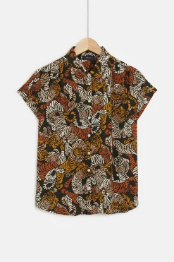 Chemise Tiana Tigre Femme*CAROLL Cheap
