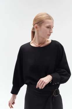 Chemisier Marie Lou Uni Femme*CAROLL Cheap