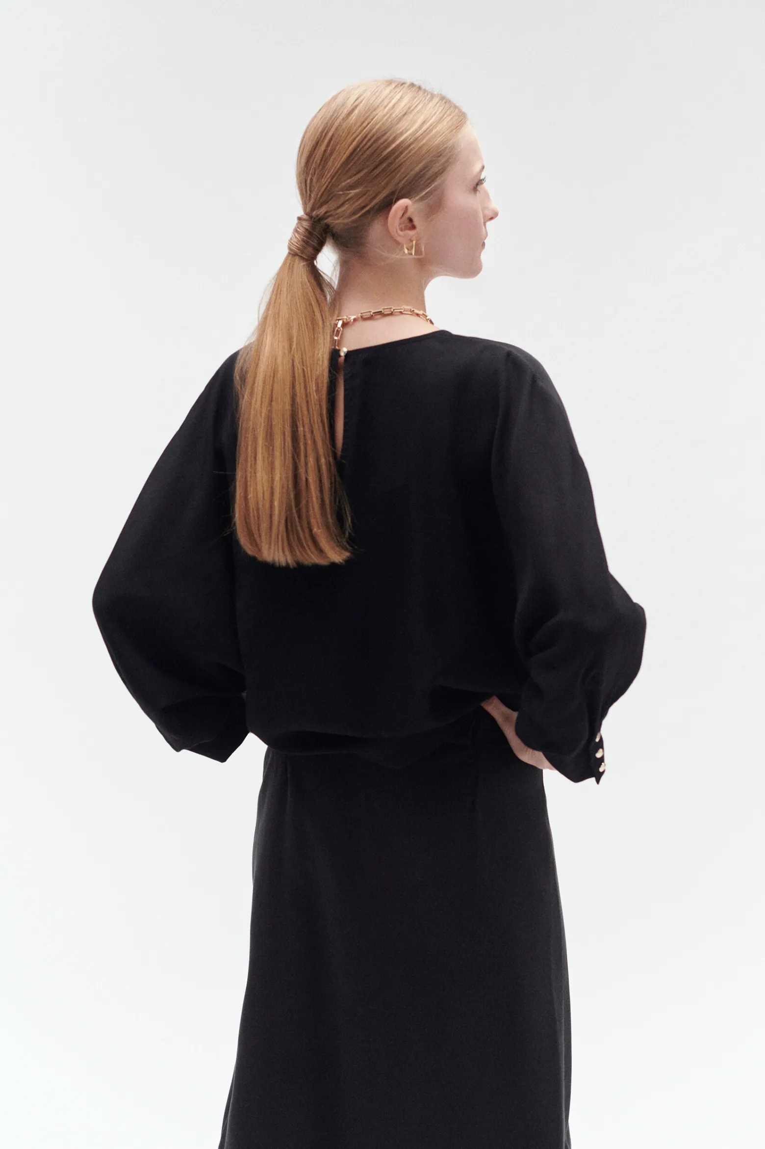 Chemisier Marie Lou Uni Femme*CAROLL Cheap