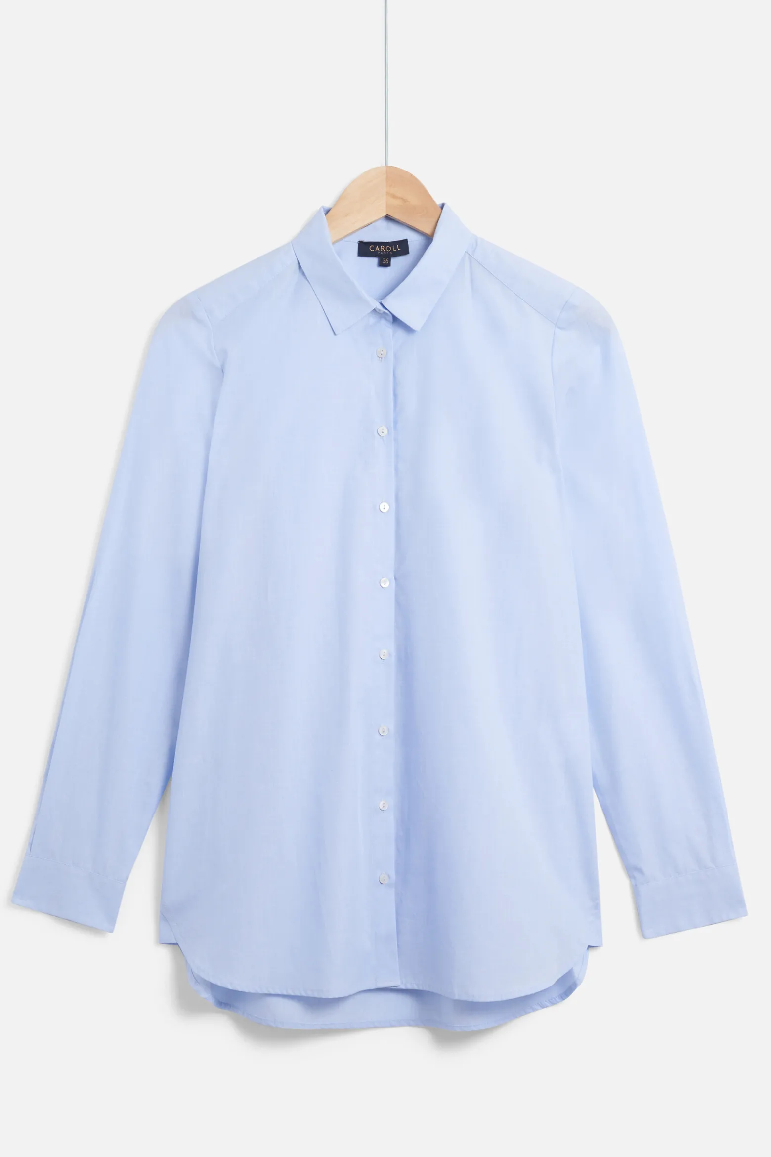 Chemisier Savana Bleu Clair Femme*CAROLL Cheap