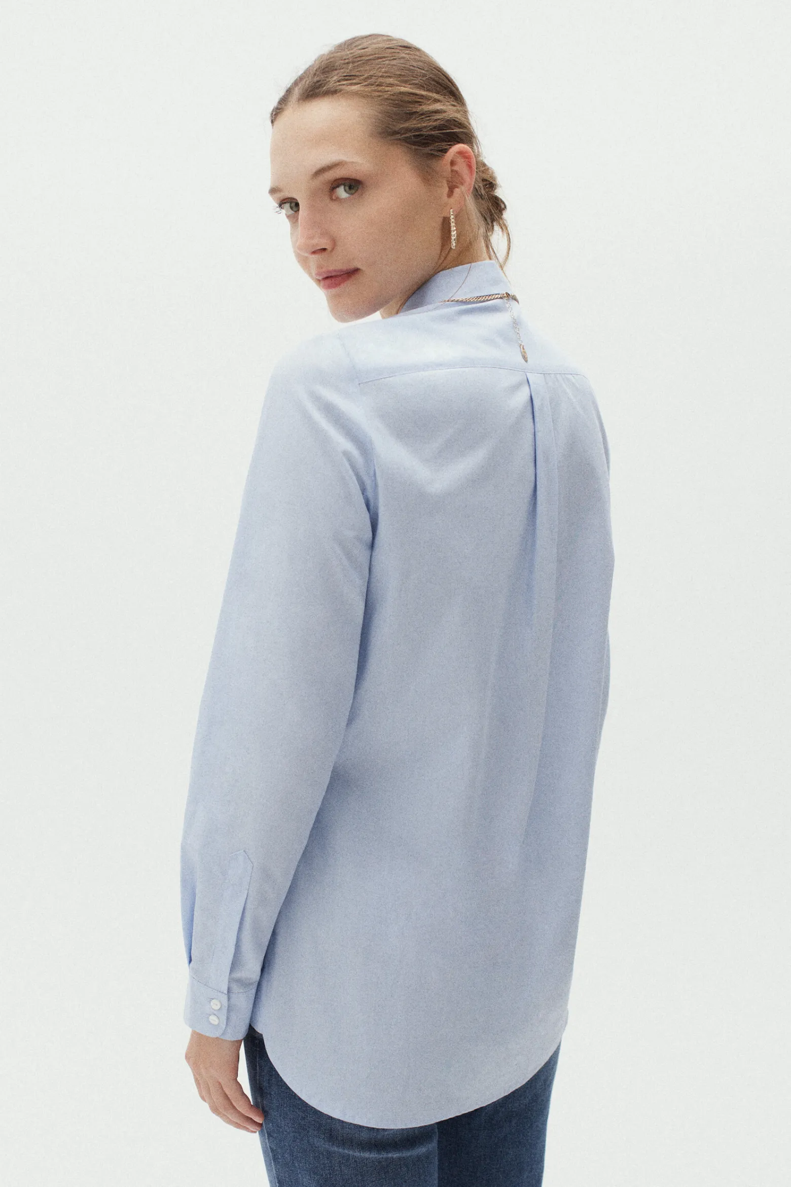 Chemisier Savana Bleu Clair Femme*CAROLL Cheap