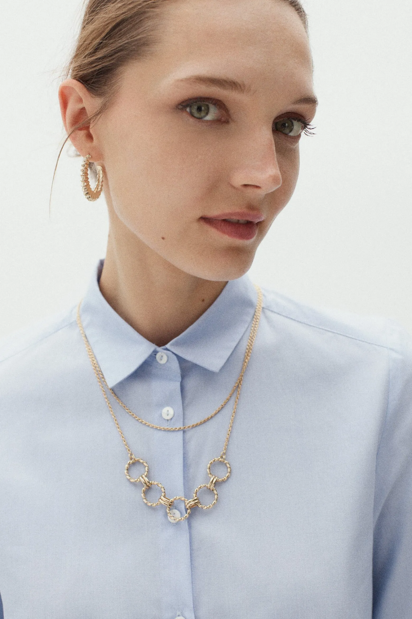 Chemisier Savana Bleu Clair Femme*CAROLL Cheap