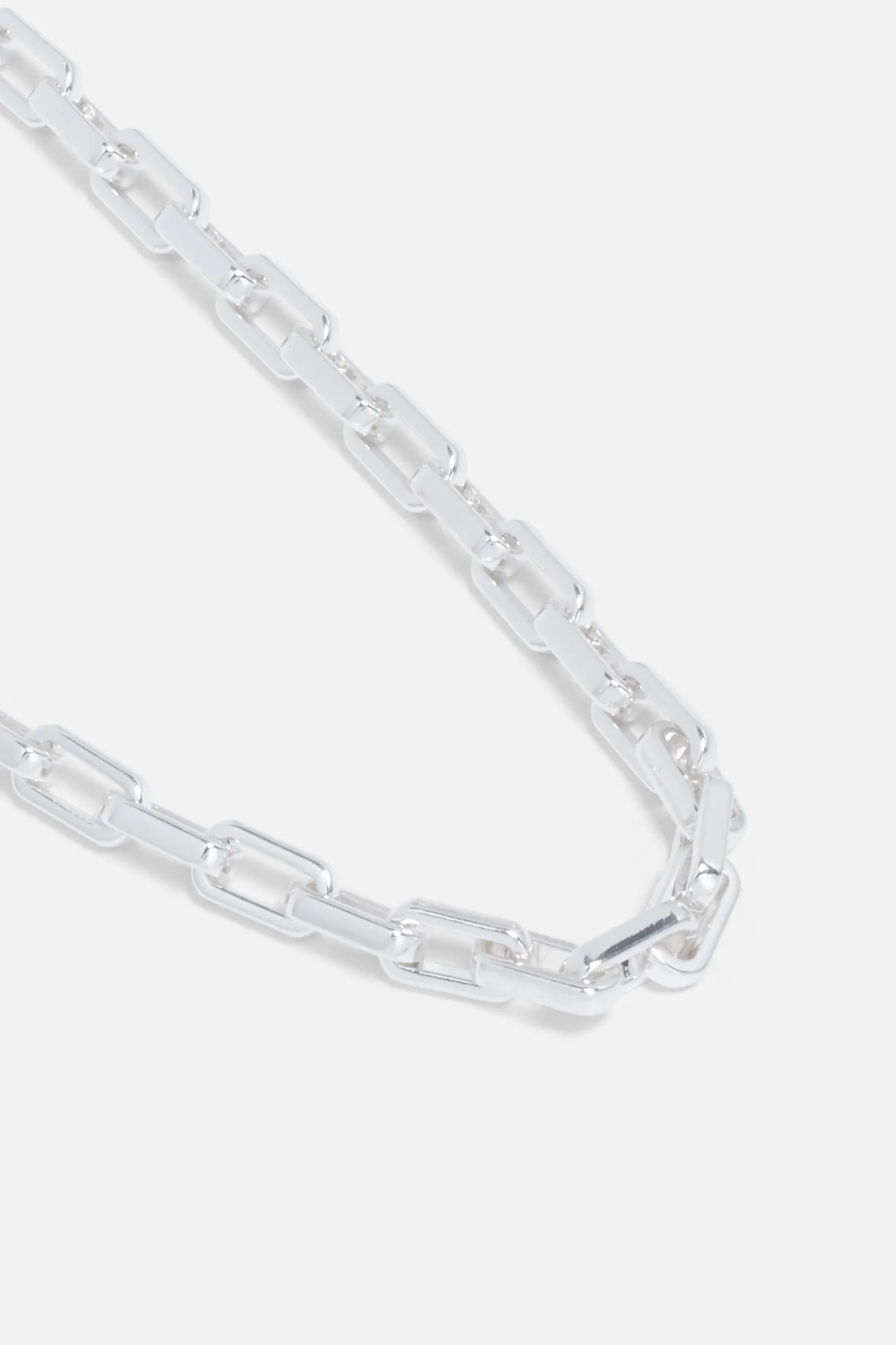 Collier Billann A Maillons Gris Argent Femme*CAROLL Store