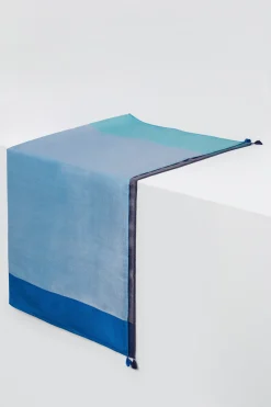 Foulard Mekong 100% Soie Bleu Ciel Femme*CAROLL Discount