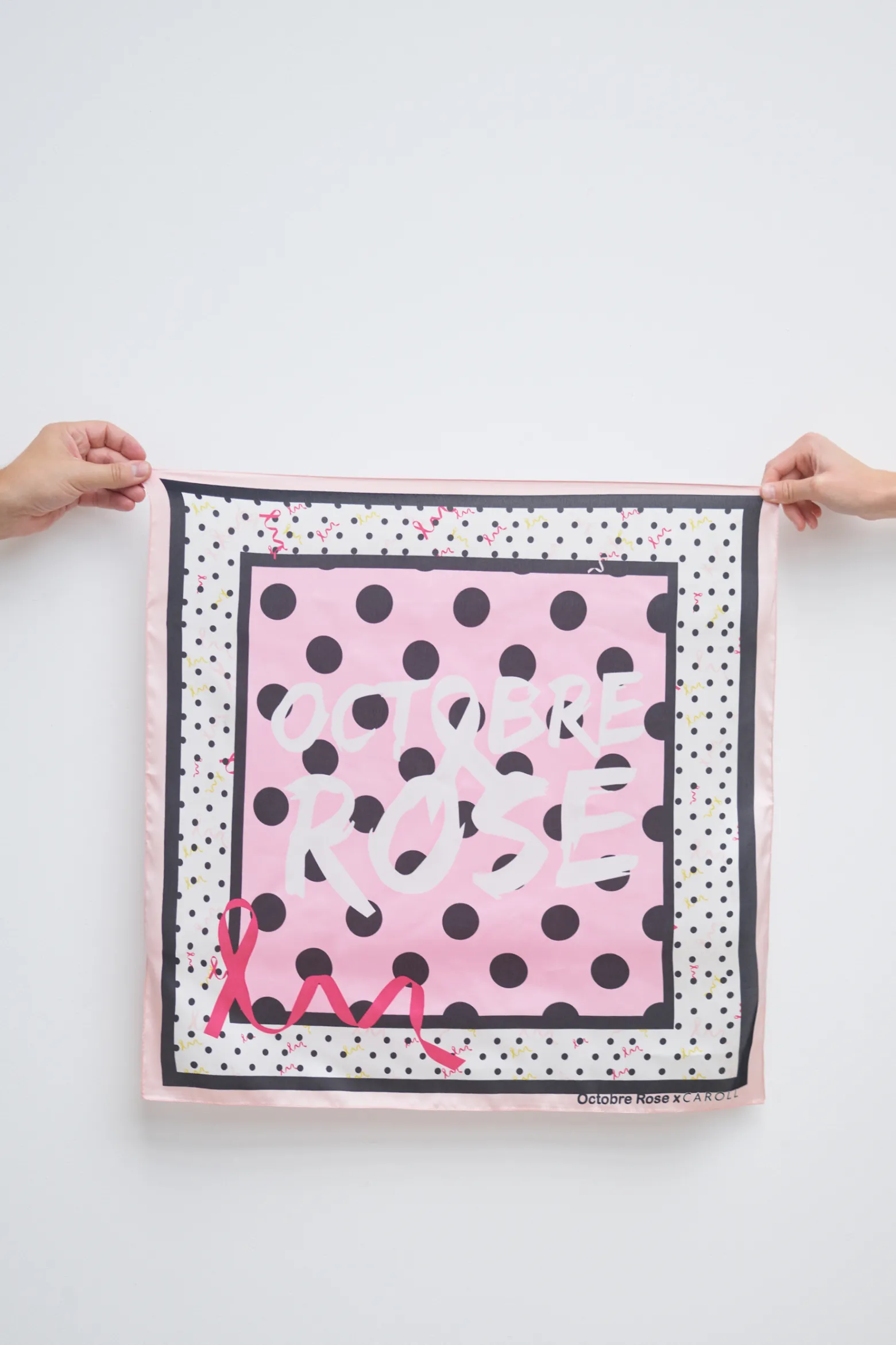 Foulard Octobre Rose 2020 Femme*CAROLL Discount