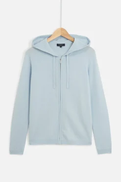 Gilet Basile B Bleu Ciel Femme*CAROLL Sale