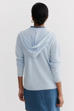 Gilet Basile B Bleu Ciel Femme*CAROLL Sale