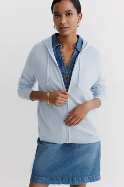 Gilet Basile B Bleu Ciel Femme*CAROLL Sale