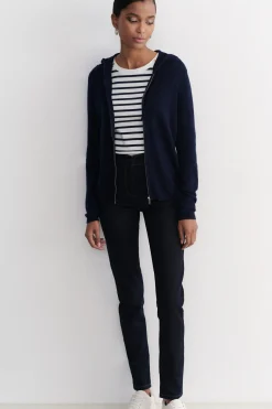 Gilet Basile B Bleu Marine Femme*CAROLL Cheap