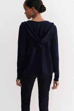 Gilet Basile B Bleu Marine Femme*CAROLL Cheap